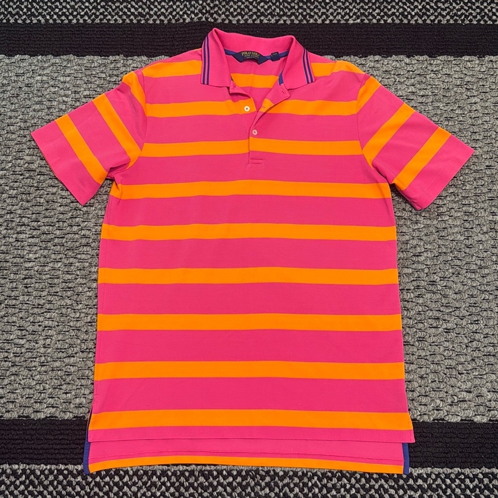 Polo Golf Ralph Lauren Shirt Men’s L Stripe Classic Preppy Academia Ivy Casual
